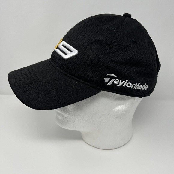 TaylorMade R9 Black‎ Adjustable Cap Hat Golf Burner Taylor made - Picture 2 of 6